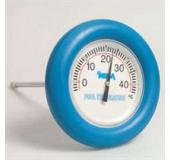 Mega floating round thermometer - Grey ring